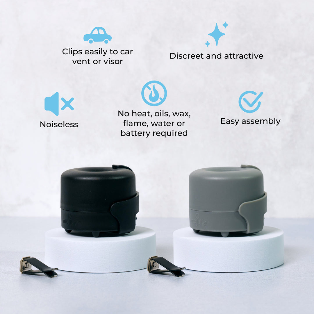 CarMoji® Fragrance Device - Gray – MojiBrands