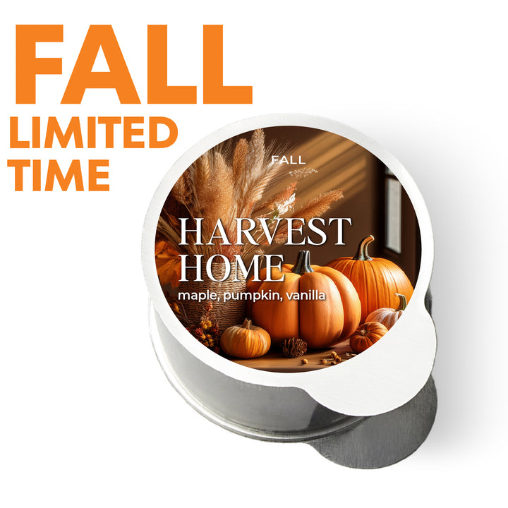Harvest Home Fragrance Pod -                                           Sugared Maple Spices, Pumpkin, Vanilla