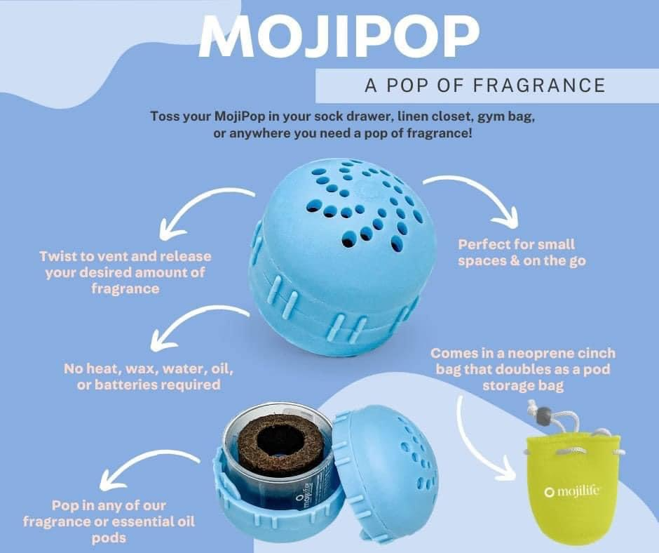 MojiPop® Fragrance Device - Blue